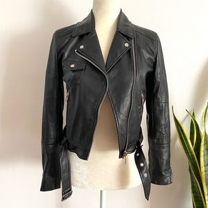 Faux Leather Jacket